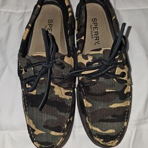 Sperry Men's Camouflage Boat Shoes
